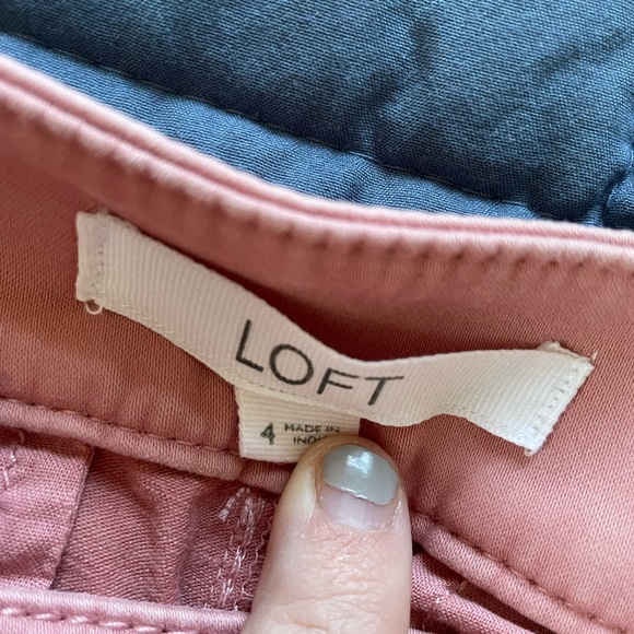 Loft Salmon Colored Dress Pants - Picture 3 of 9